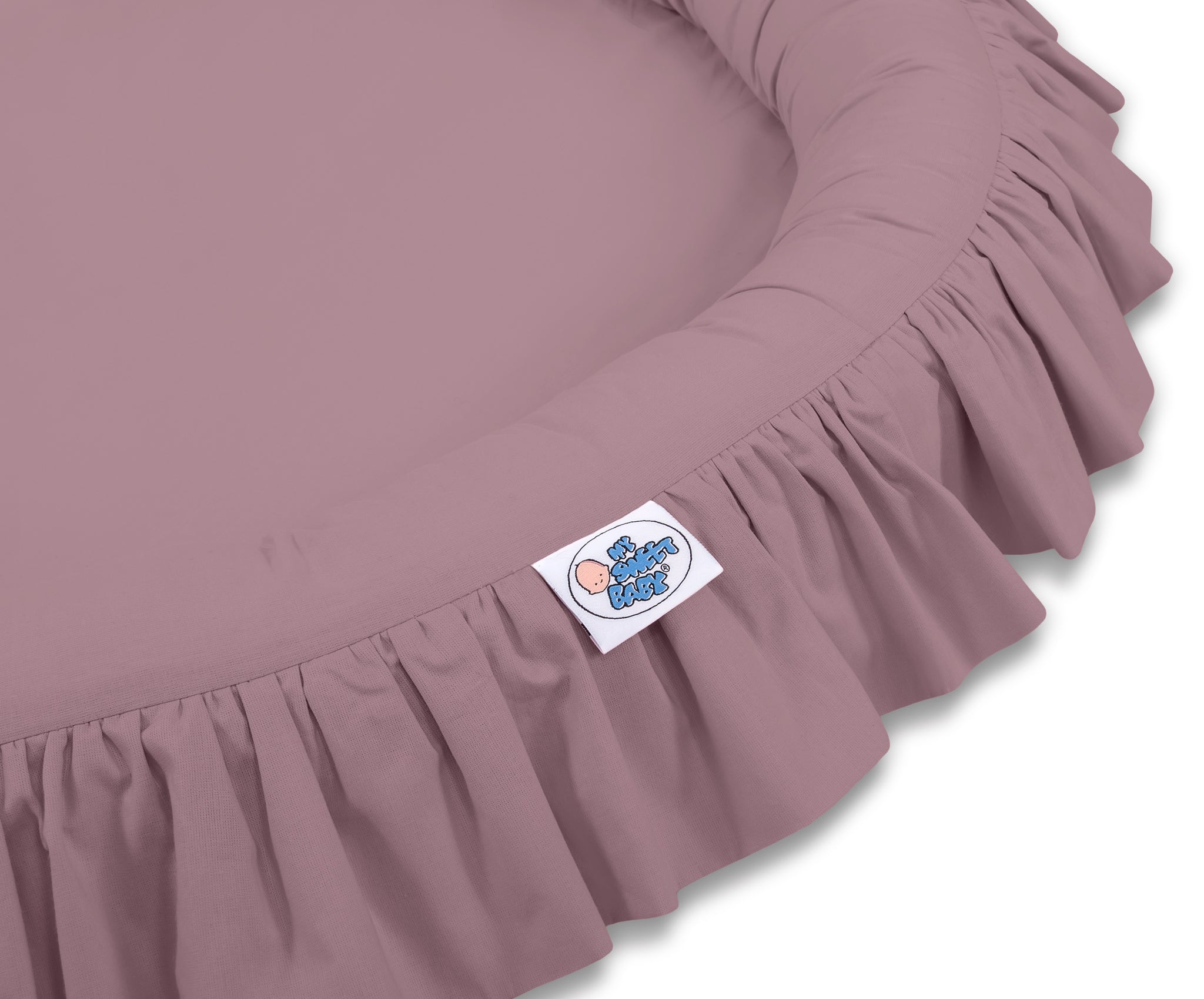 Nest with flounce - pastel violet
