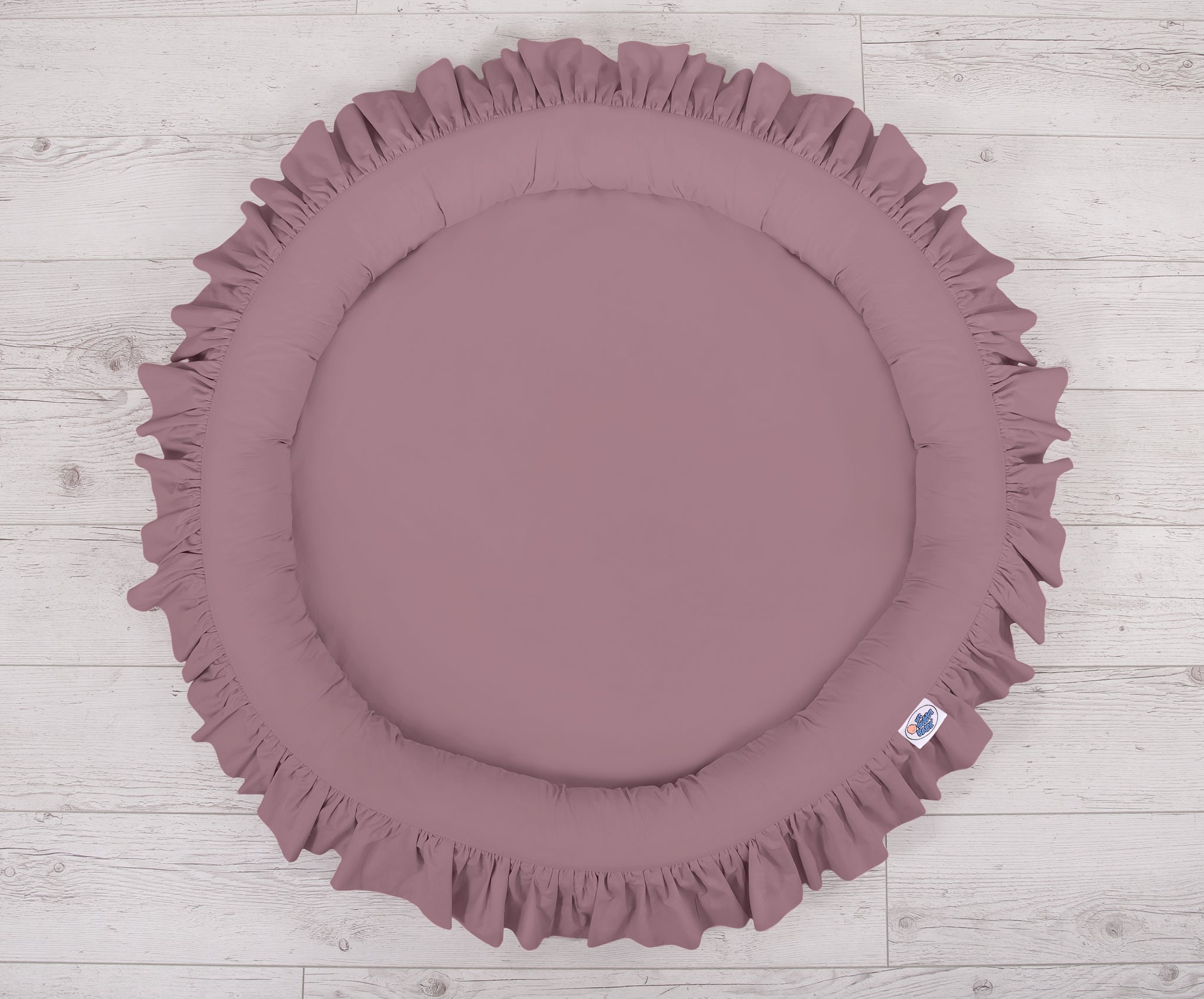 Nest with flounce - pastel violet