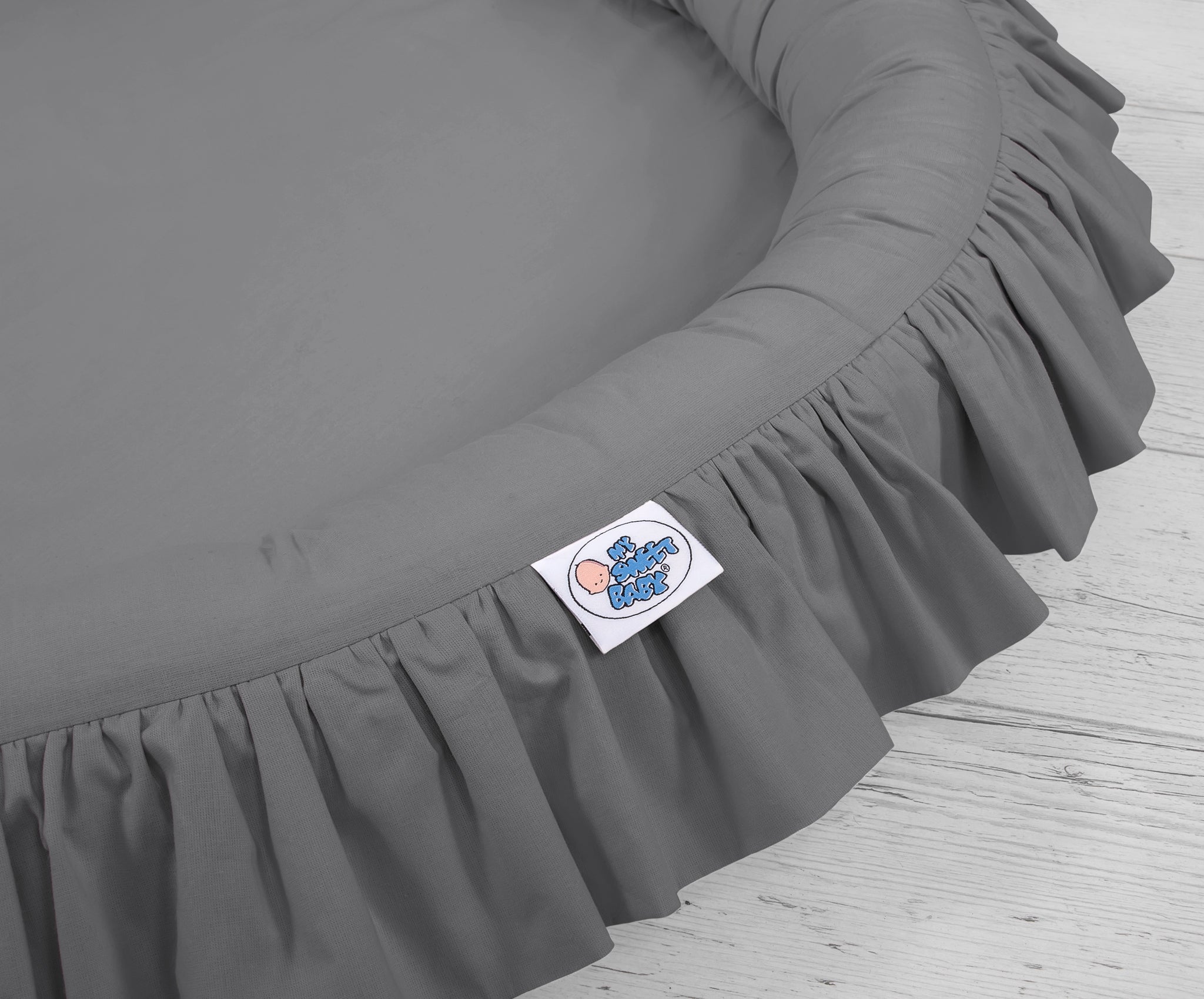Nest with flounce - anthracite