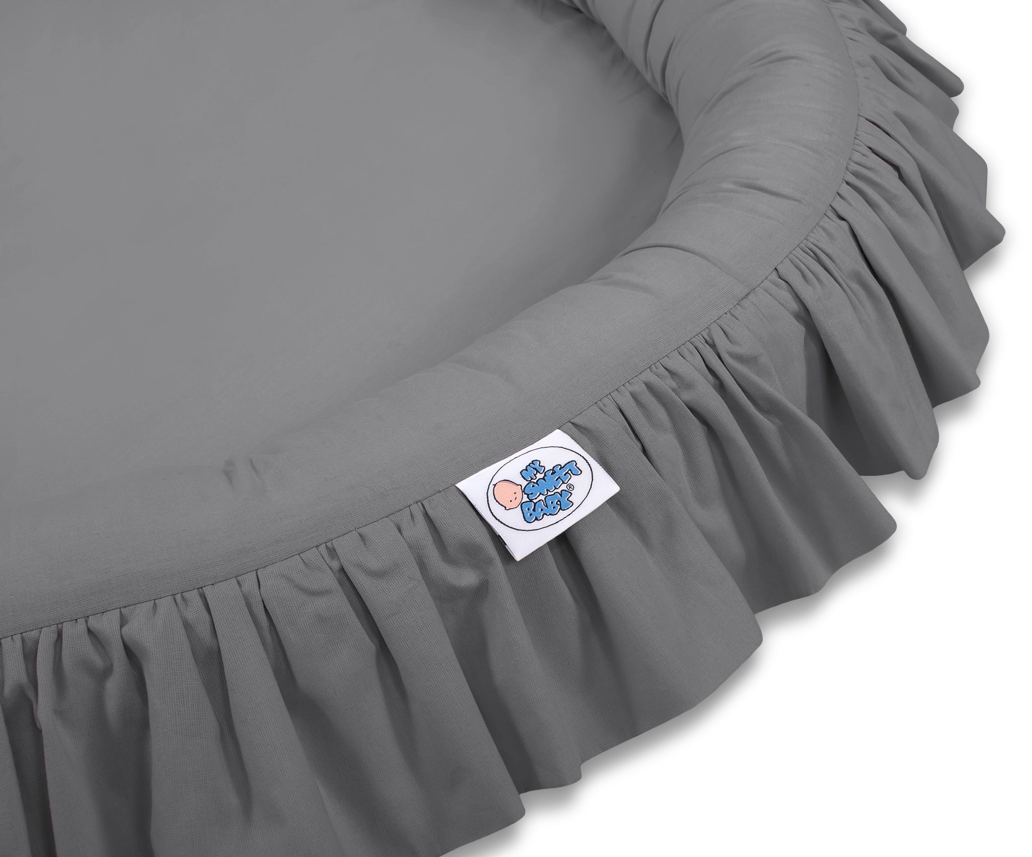 Nest with flounce - anthracite