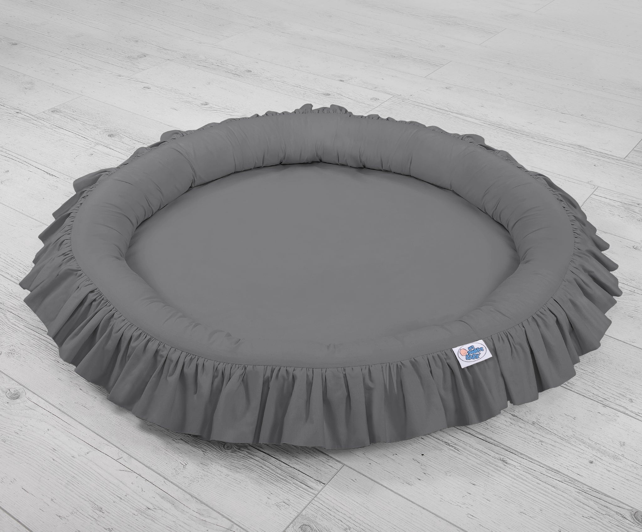 Nest with flounce - anthracite