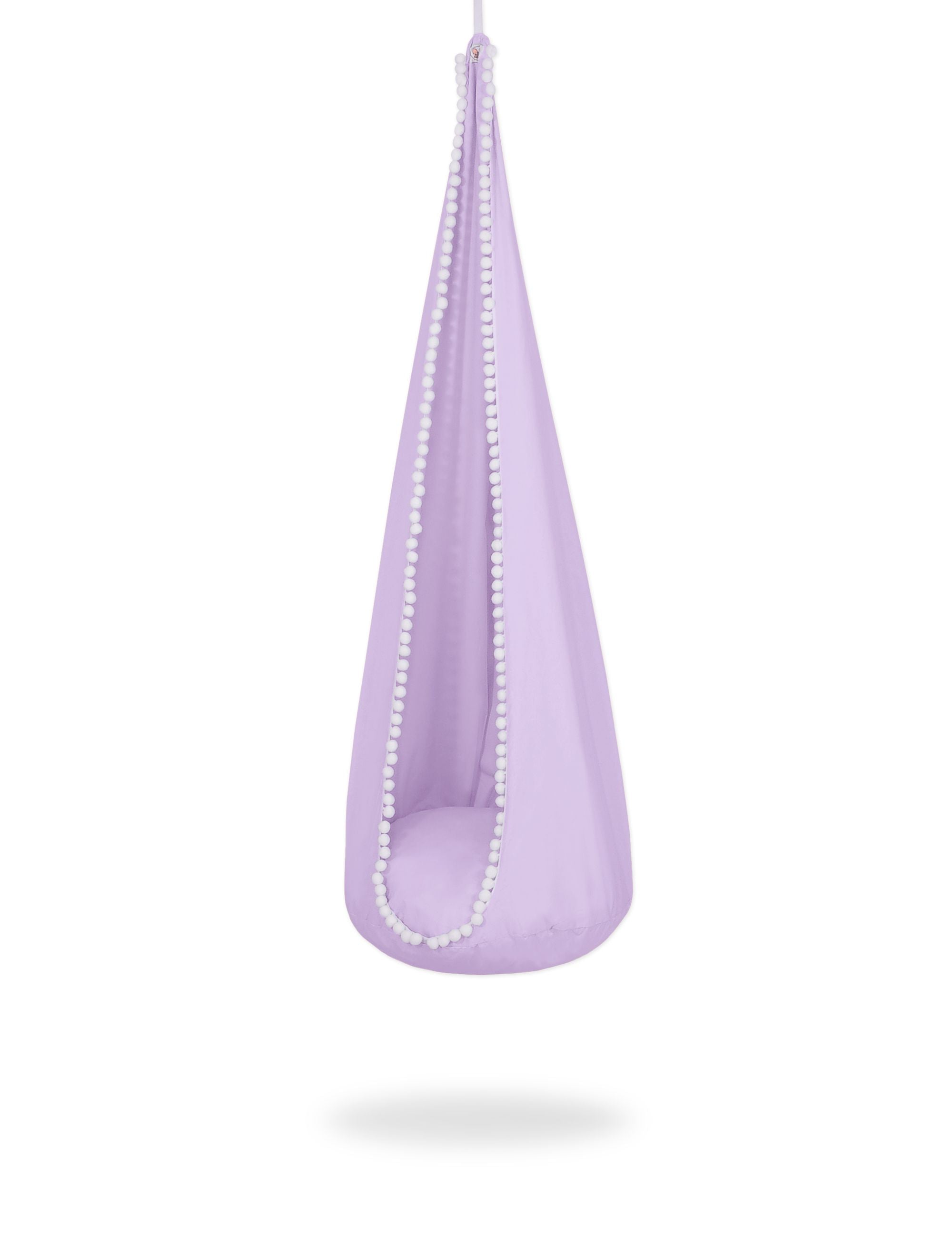 Hanging swing hammock cocoon - lila