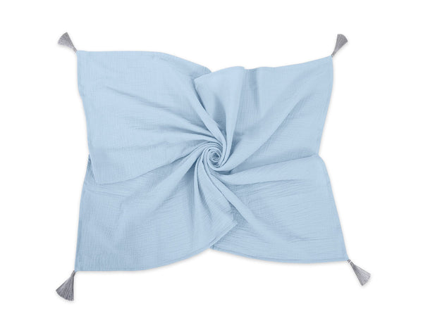 Muslin Blanket with Tassels