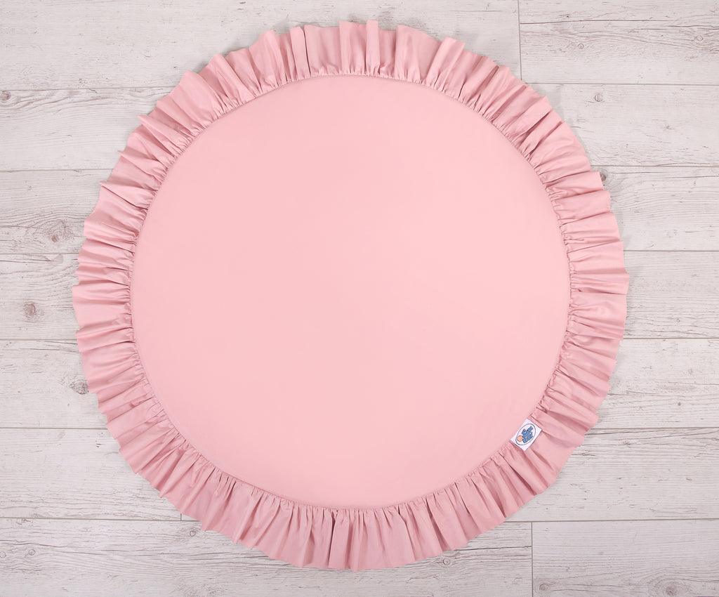 Floor play mat - pastel pink