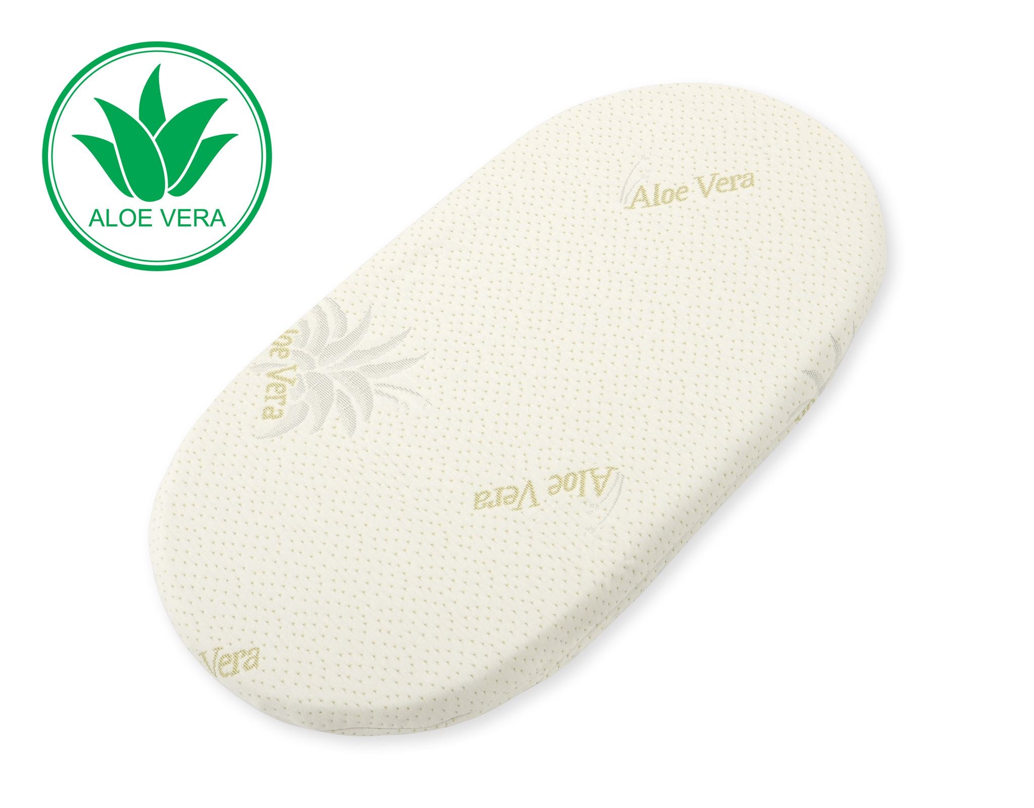 Moses basket mattress BOHO - ALOE VERA