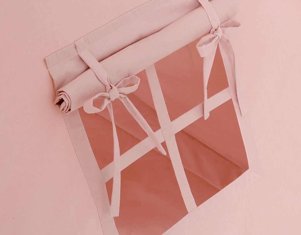 Teepee tent for kids +play mat + decorative feathers - pastel pink