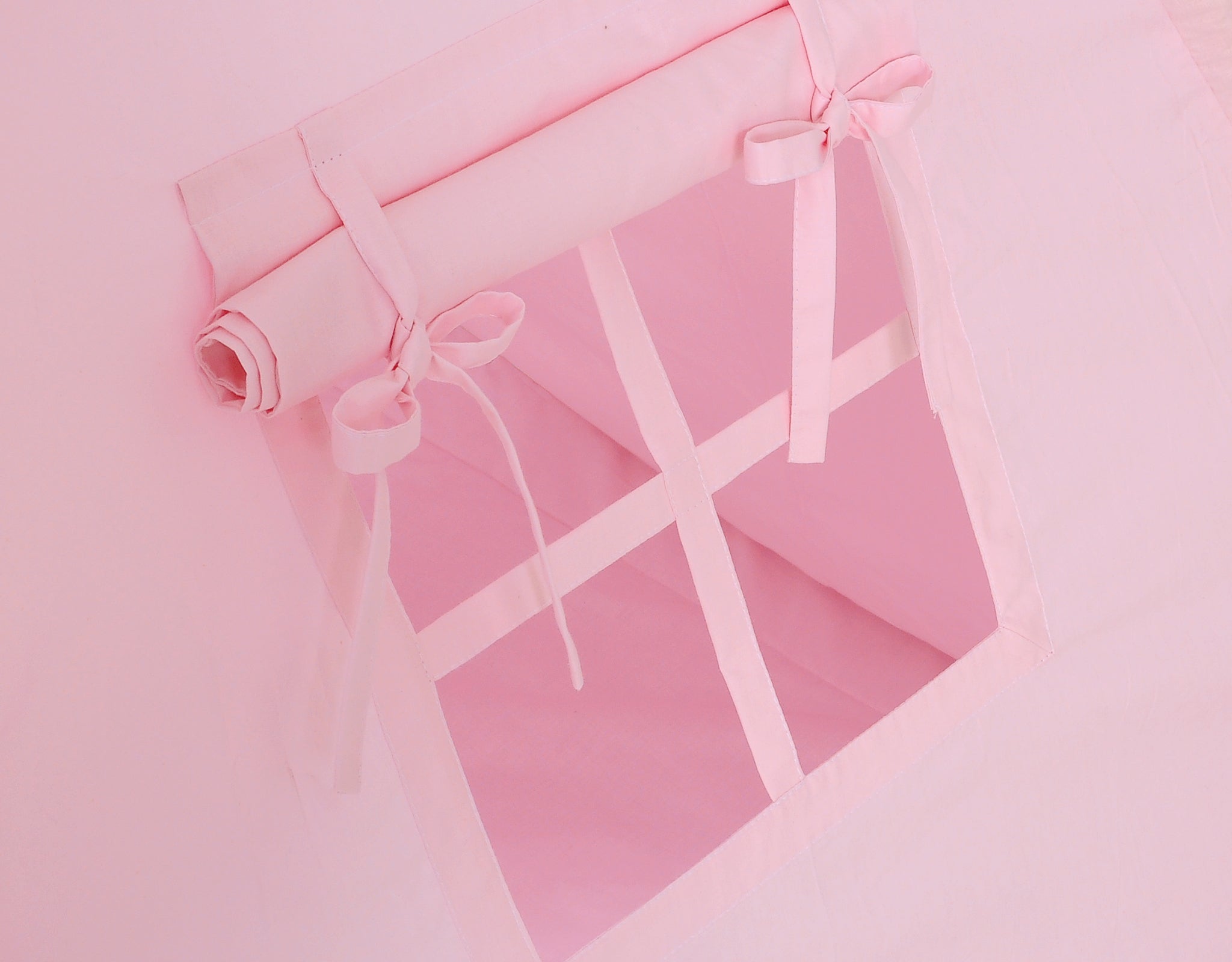 Teepee tent for kids +play mat + decorative feathers - pink