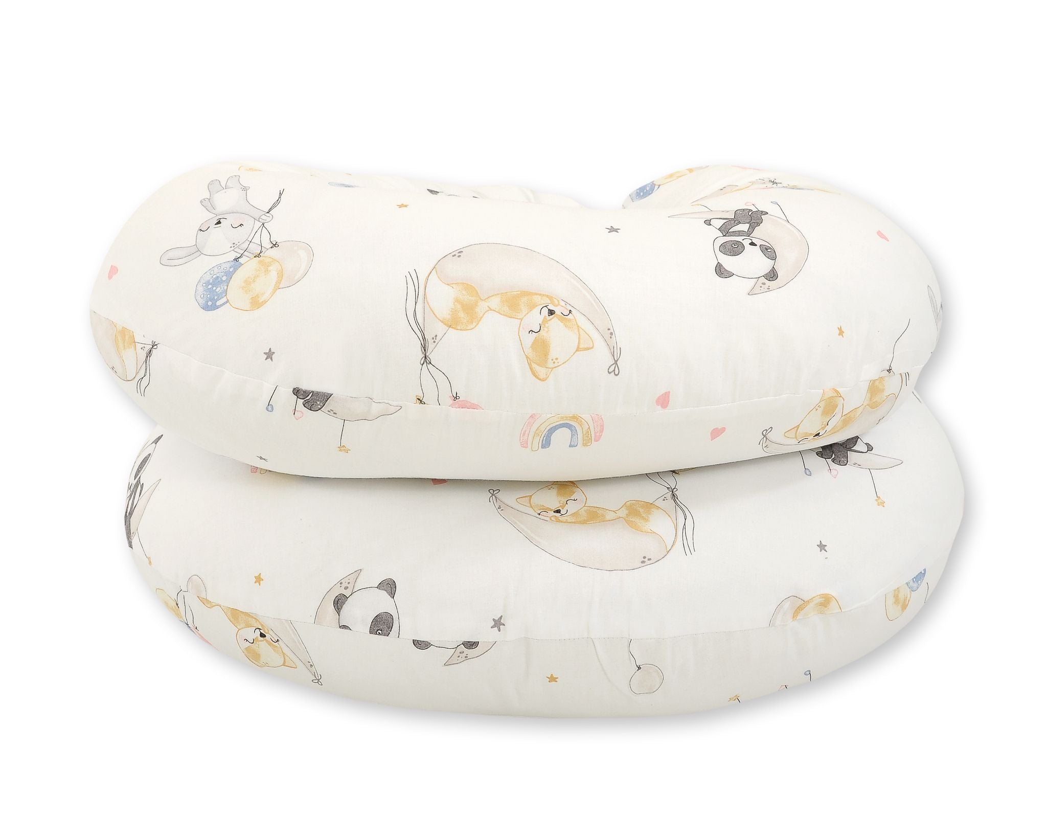 Maternity Support Pillow C, removable pillowcase - balloons