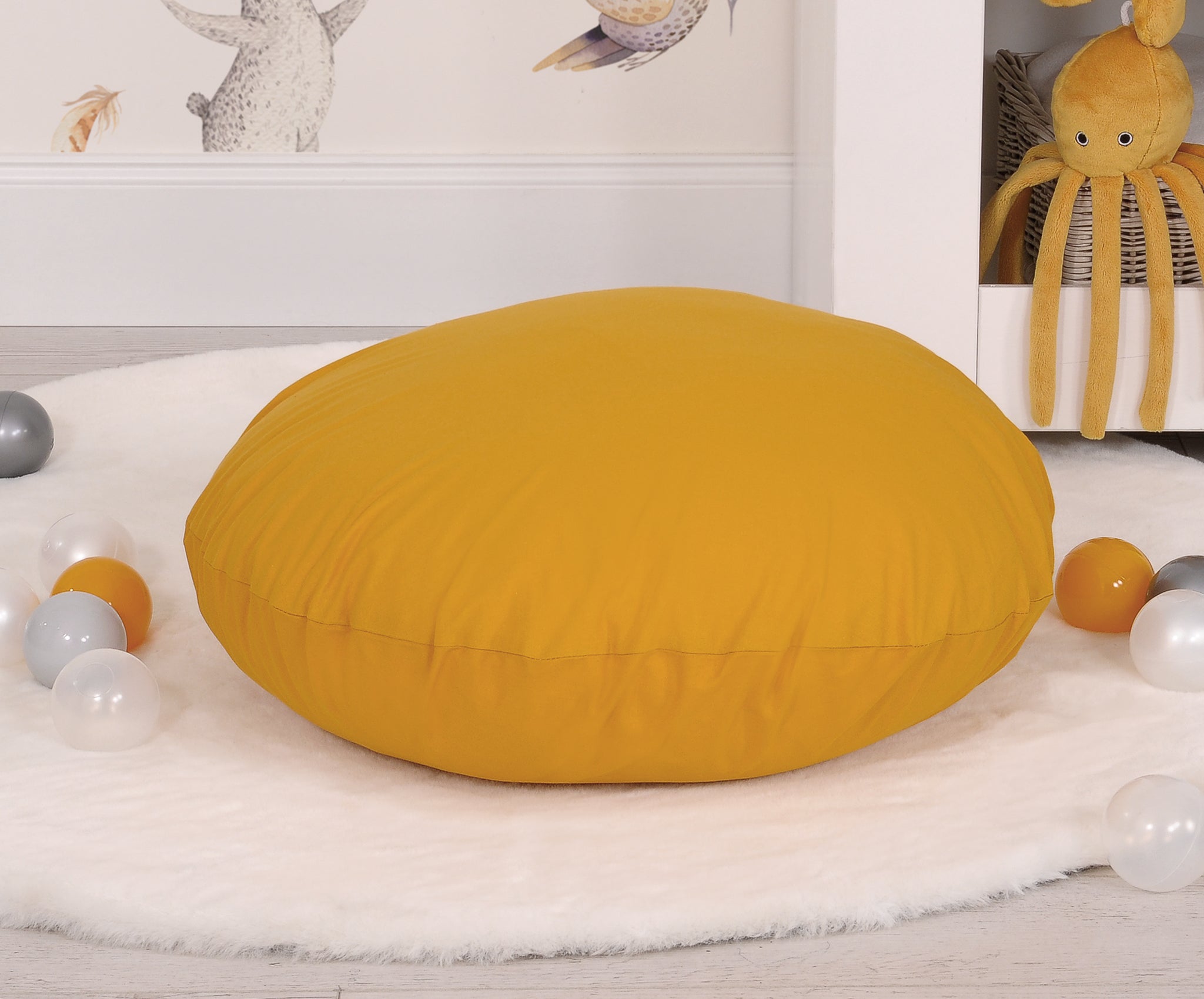 Hanging swing hammock cocoon - honey yellow