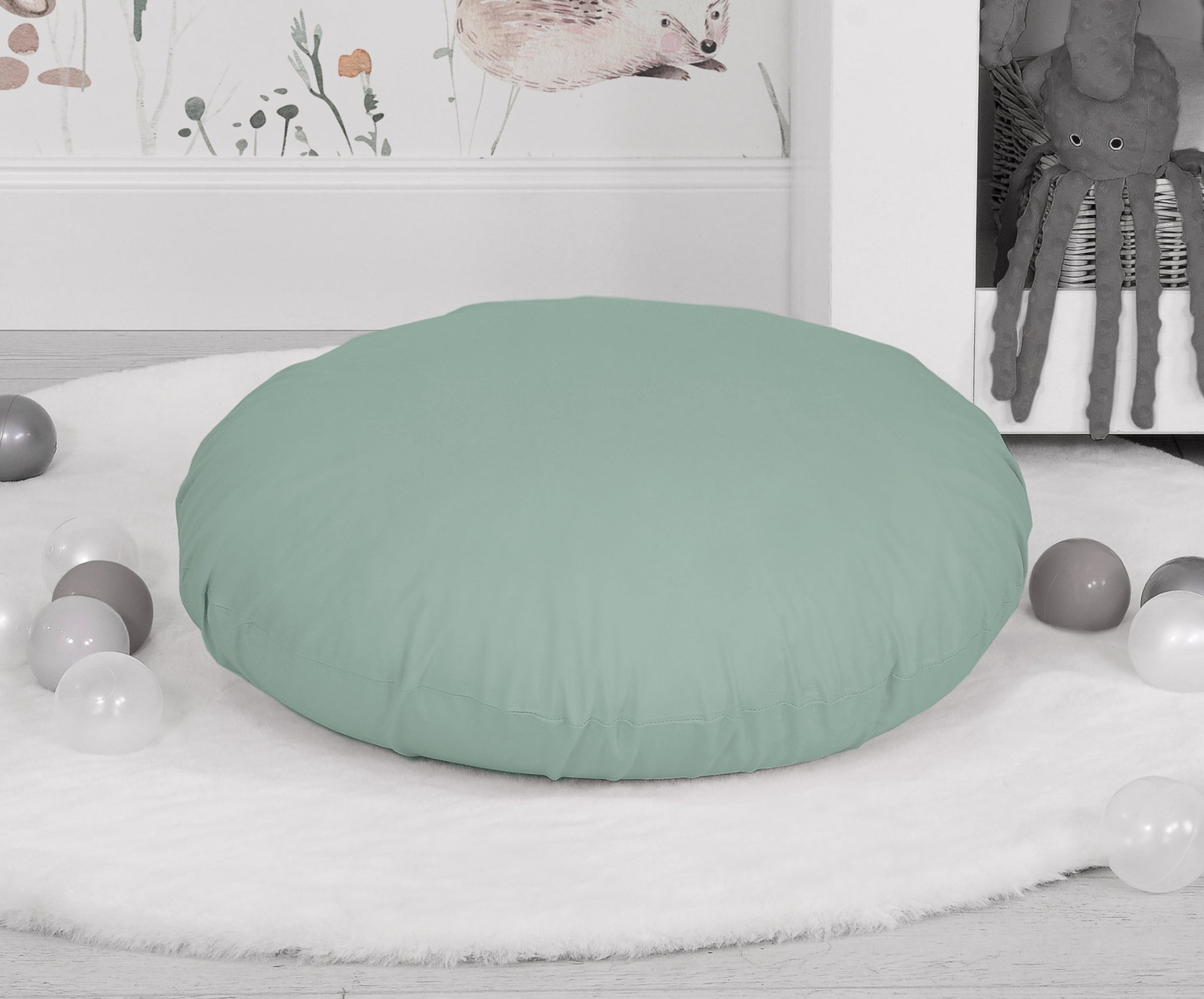 Hanging swing hammock cocoon - pastel green