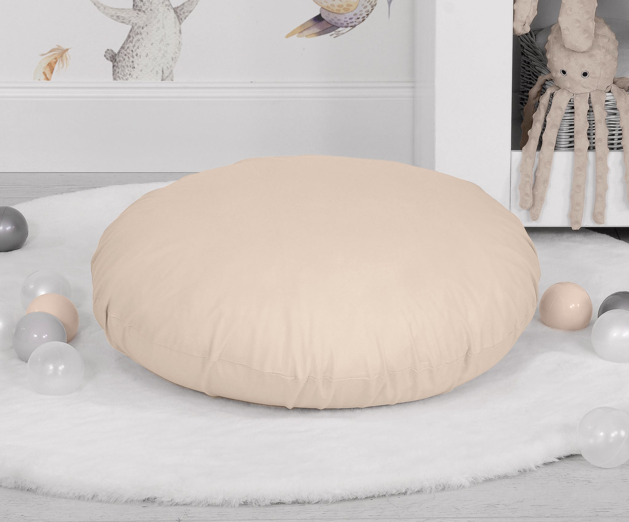 Hanging swing hammock cocoon - beige