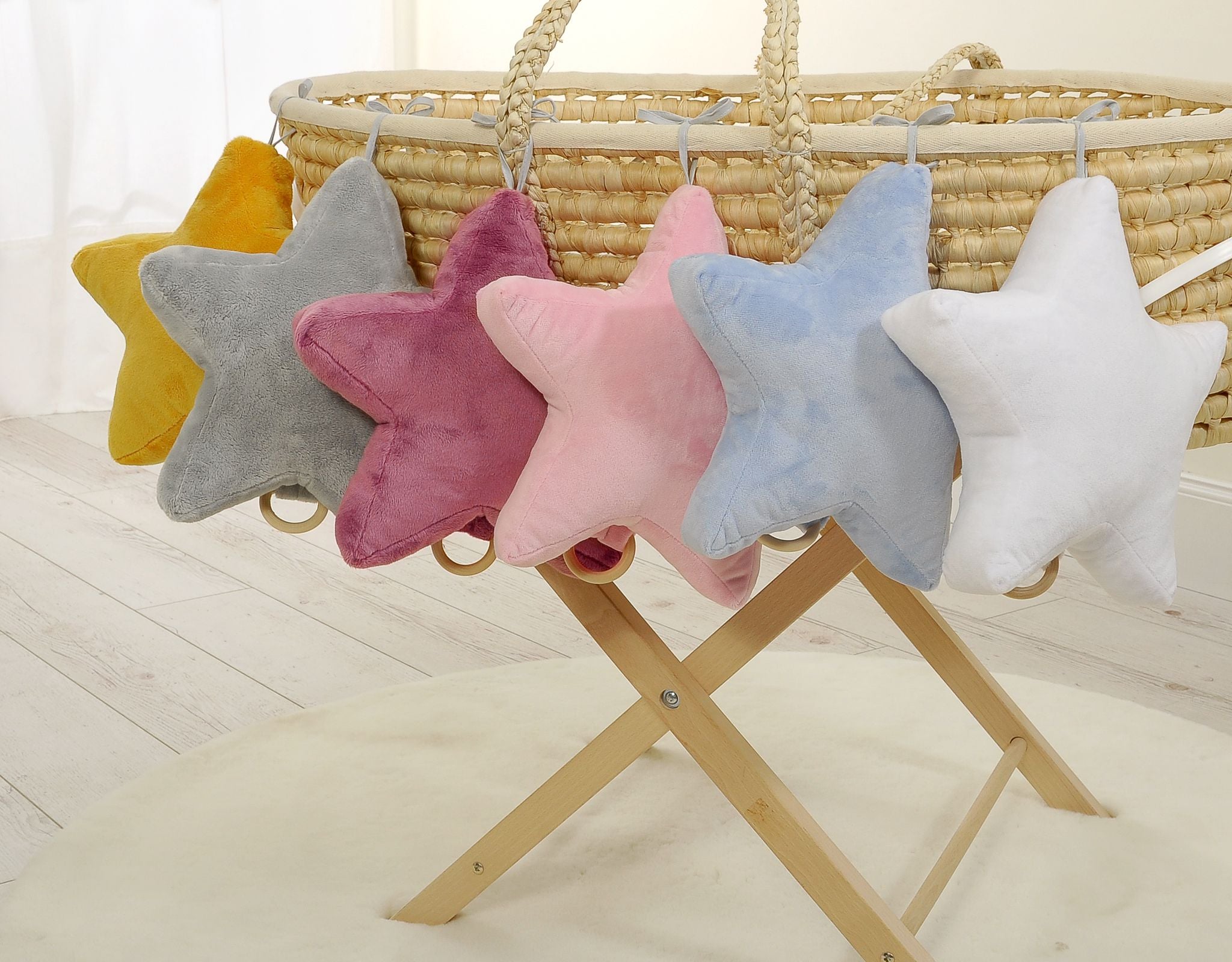 Baby music box star - pastel violet