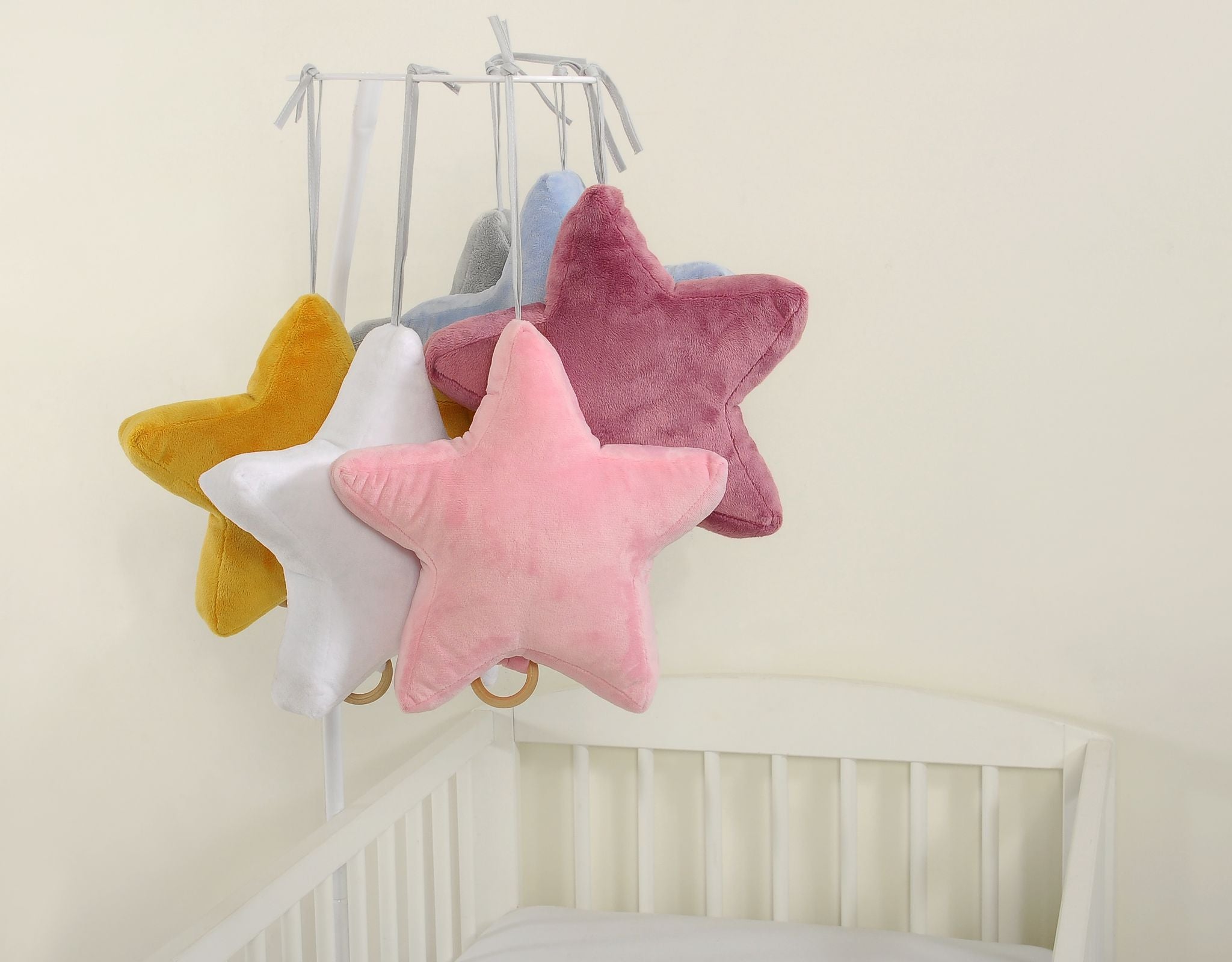 Baby music box star - pink