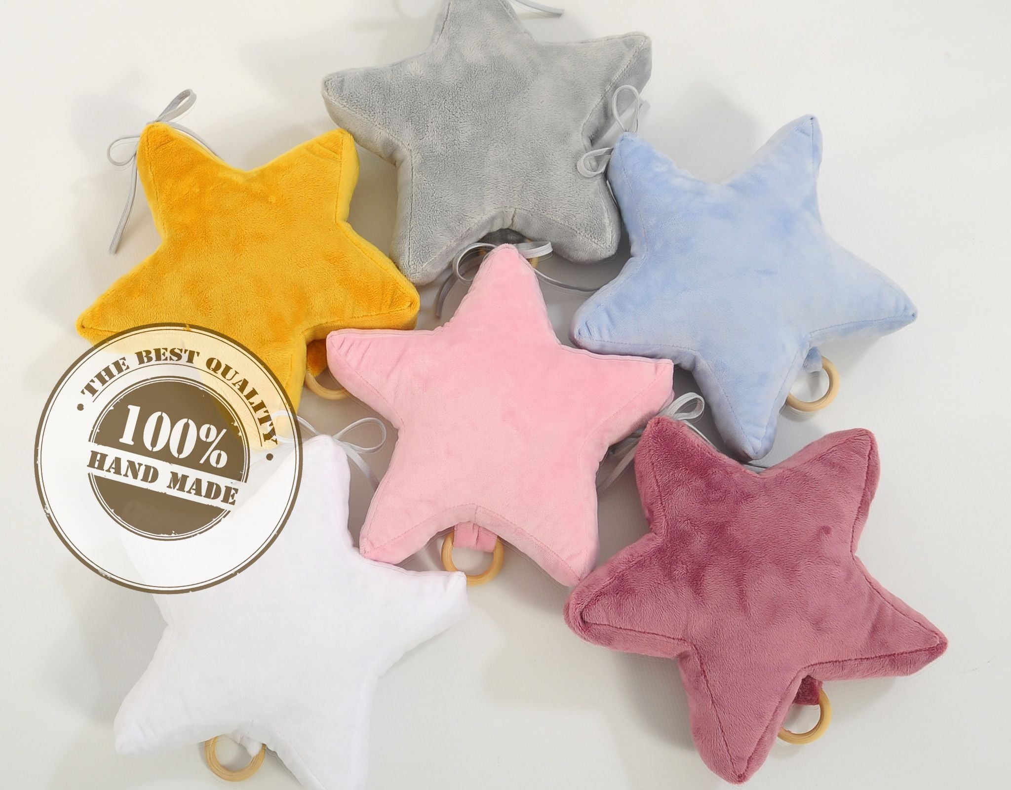 Baby music box star- blue