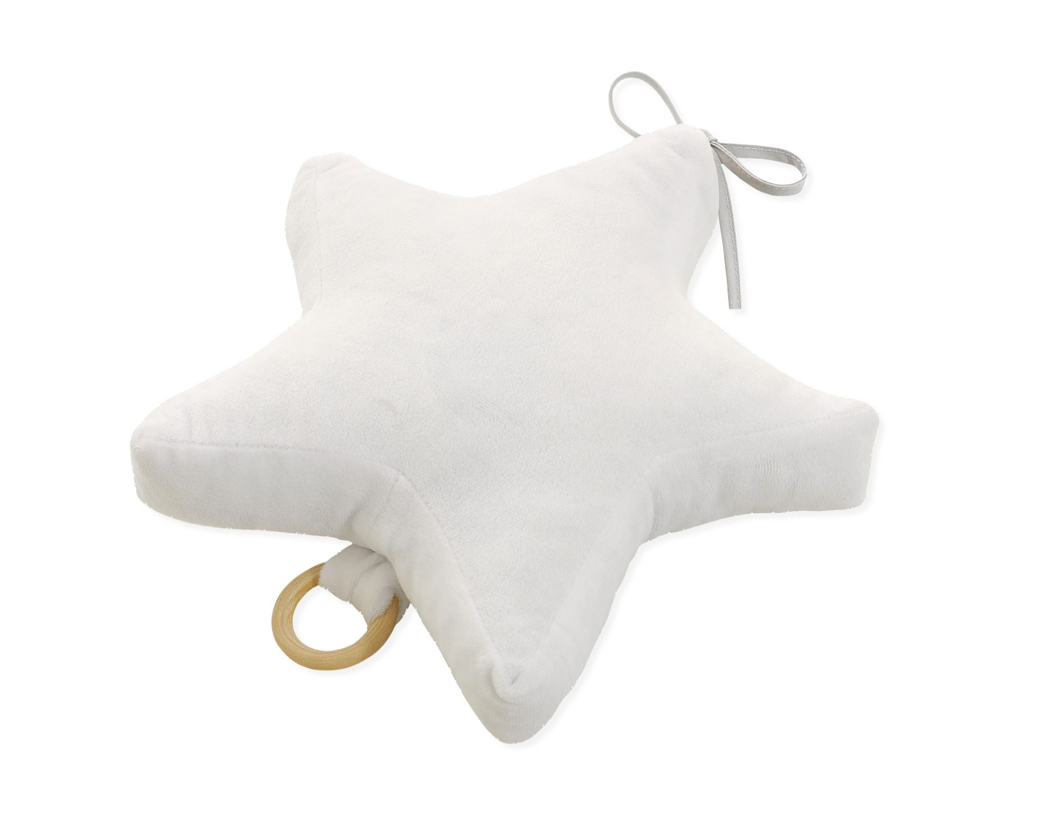 Baby music box star - white