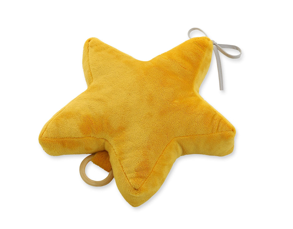 Baby music box star- honey yellow