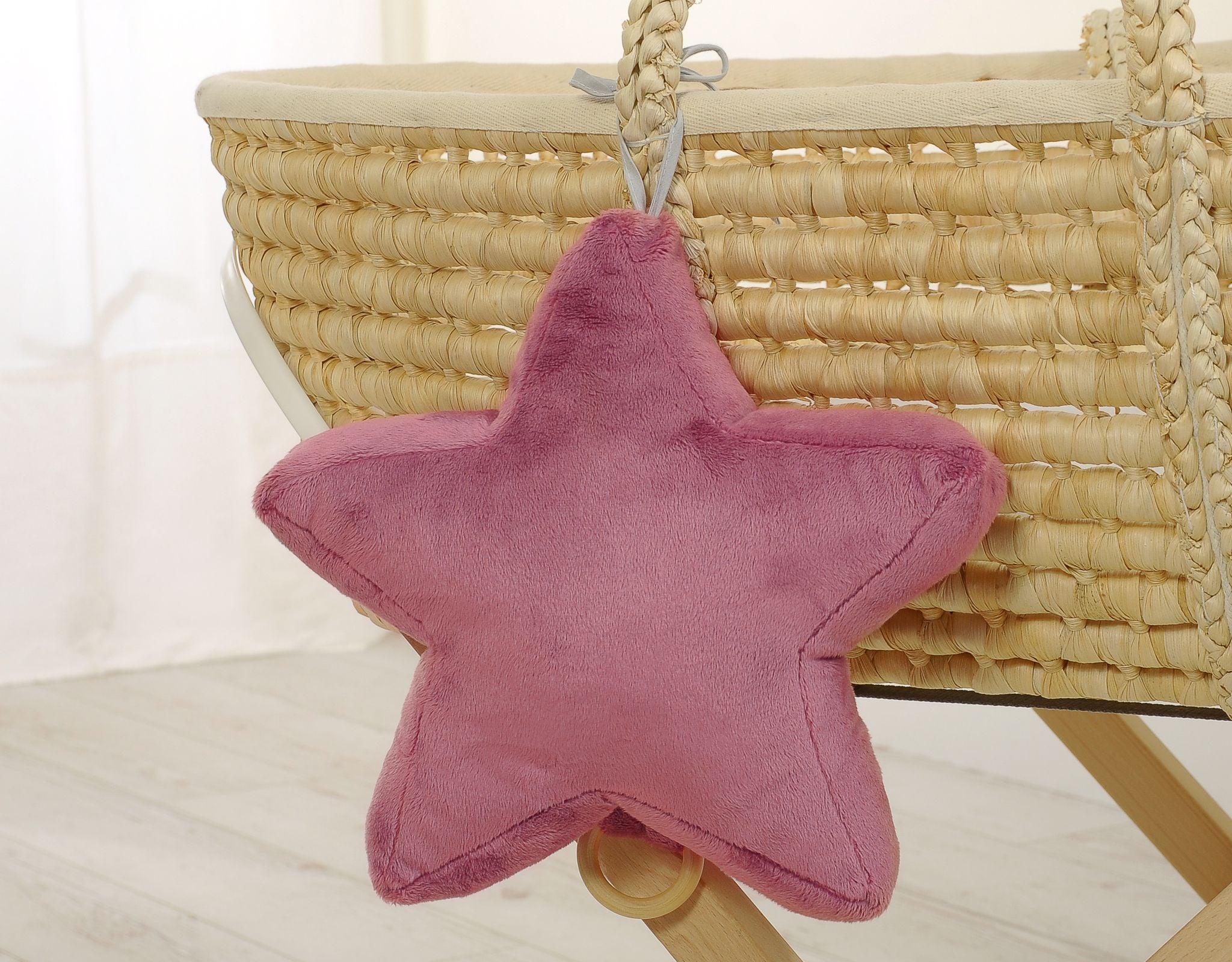 Baby music box star - pastel violet