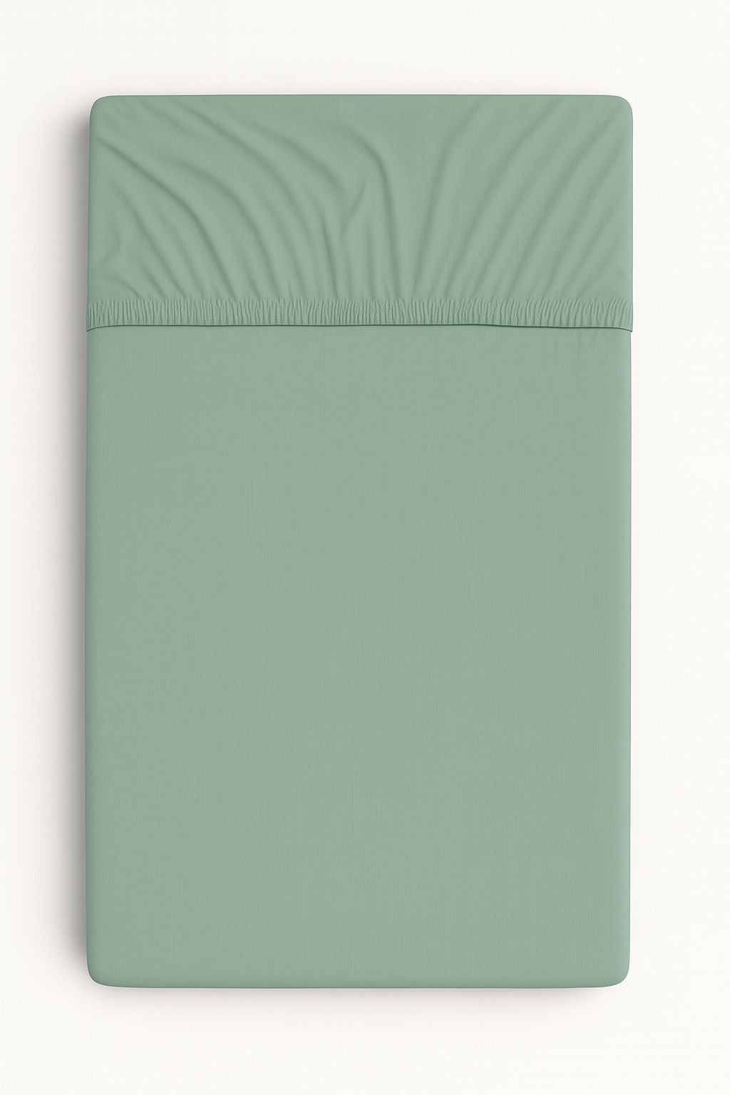 Sheet made of cotton 140x70cm - pastel green
