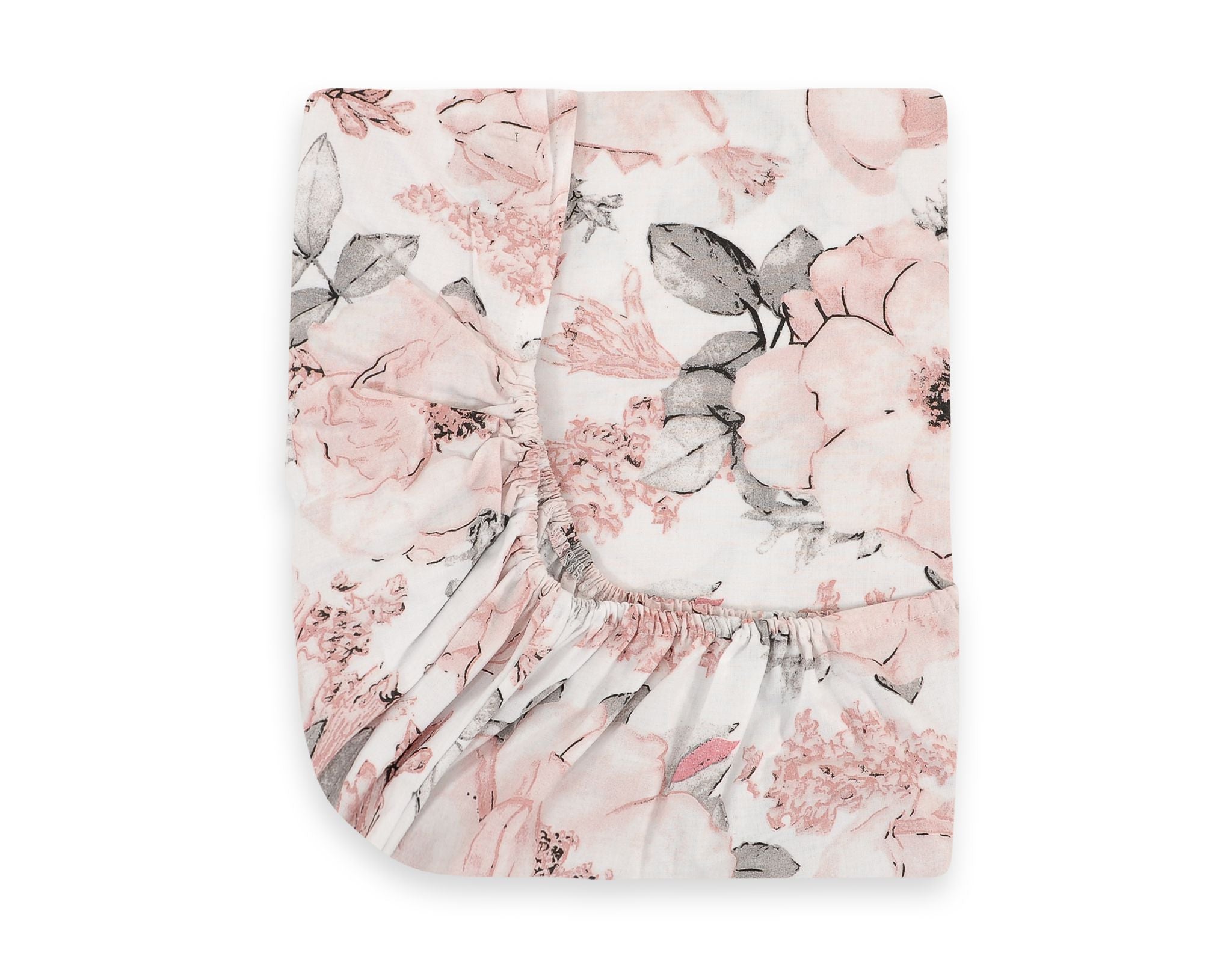Sheet made of cotton 120x60cm - sepia roses