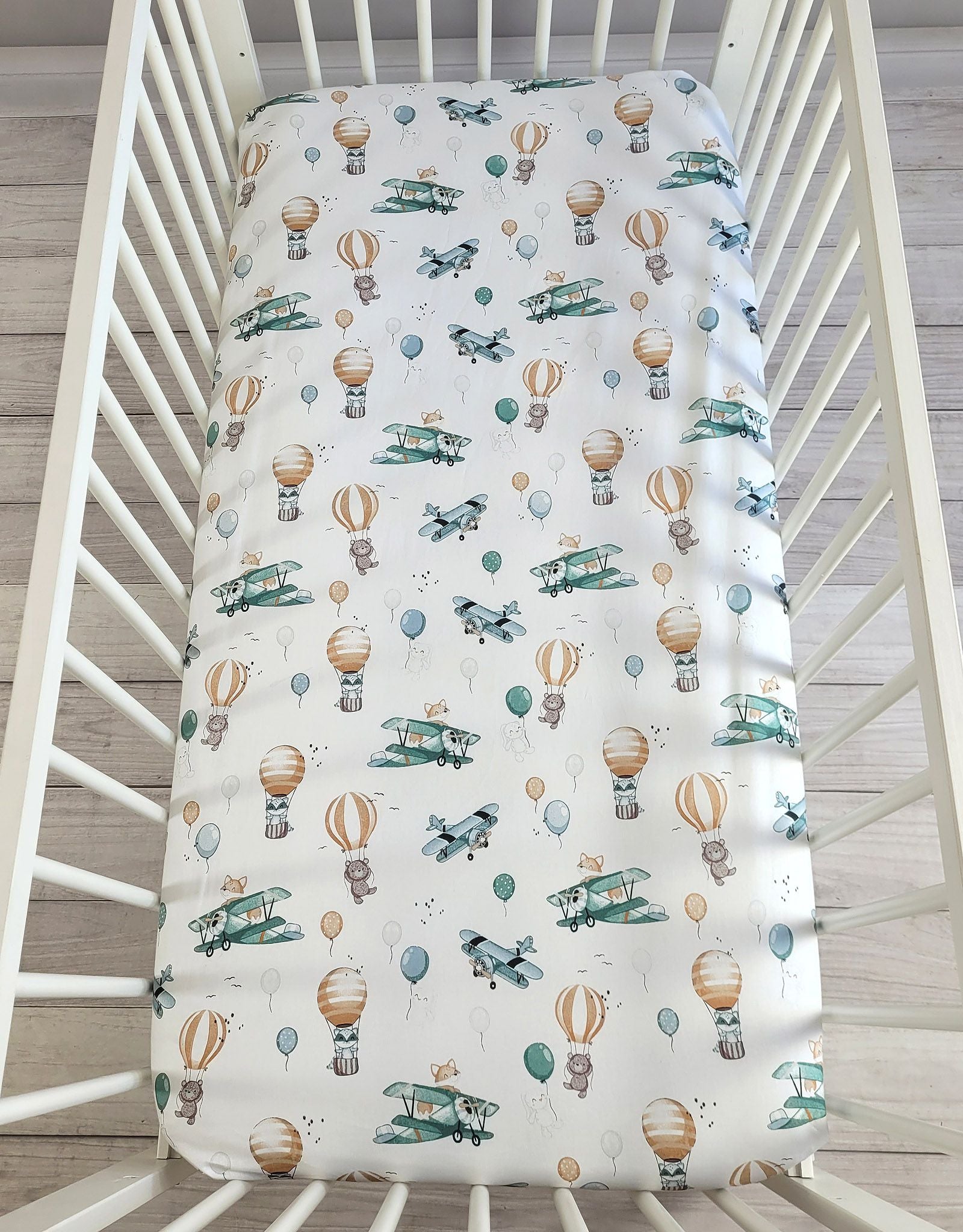 Sheet made of cotton 120x60cm - sky adventure