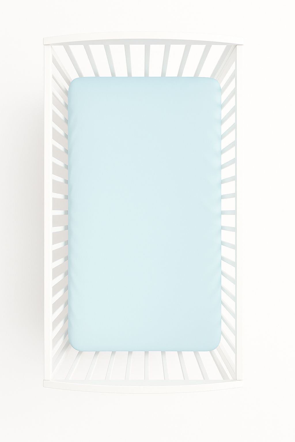 Sheet made of cotton 120x60cm - mint