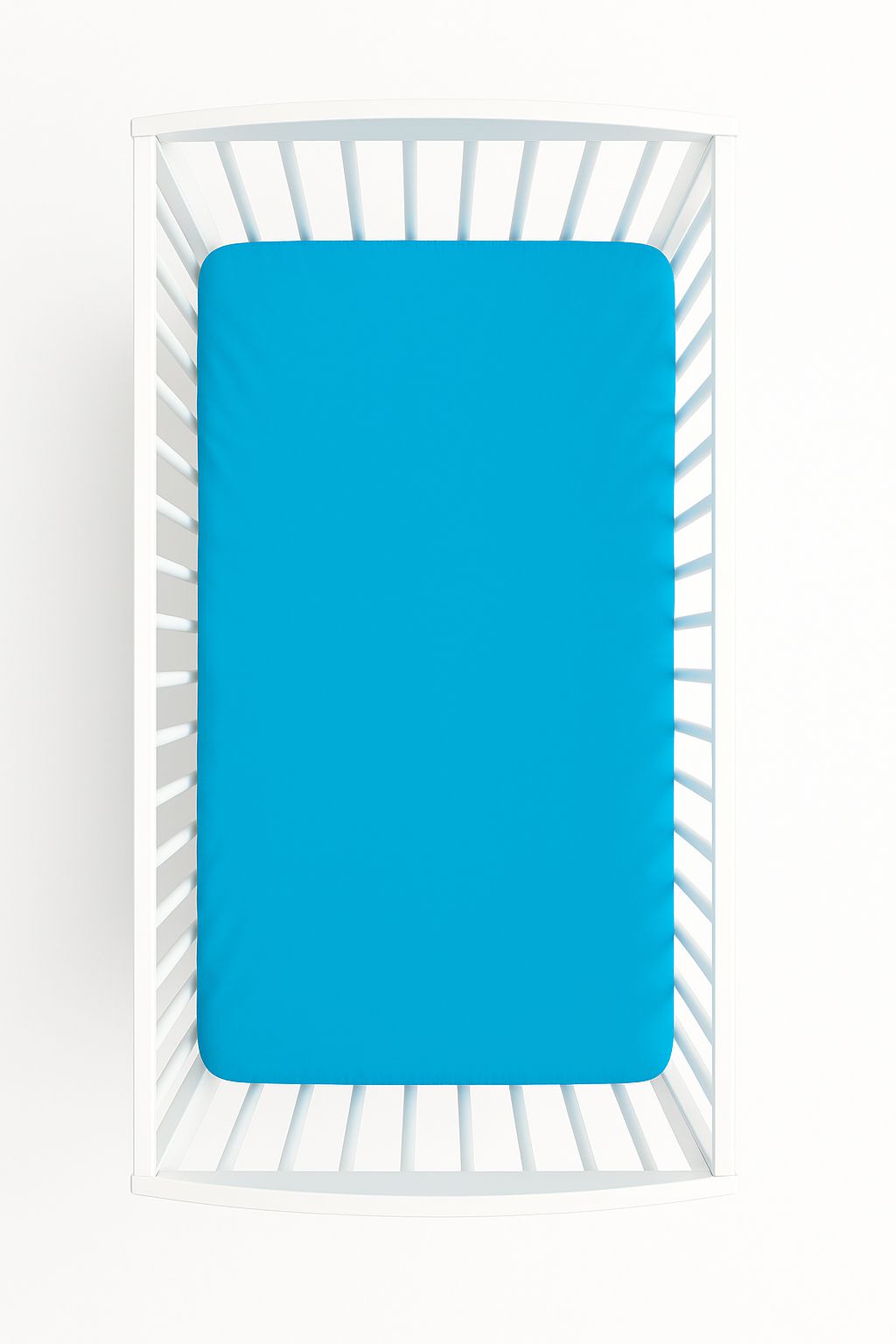 Sheet made of cotton 140x70cm - turquoise