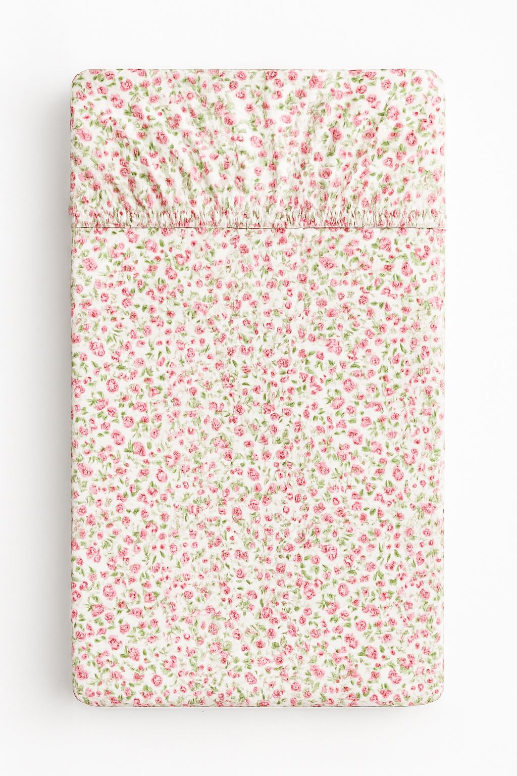 Sheet made of cotton 120x60cm -little pink flowers