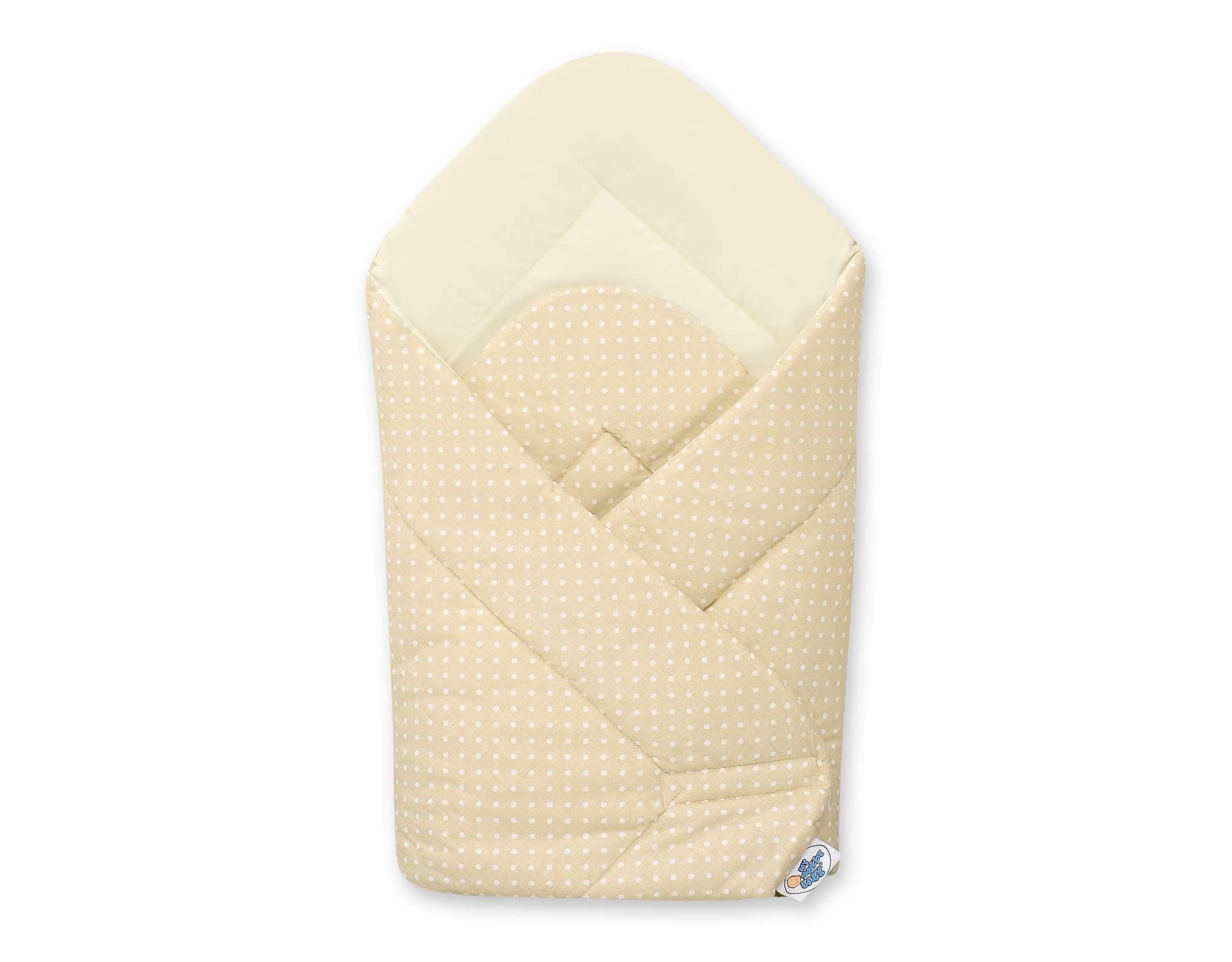 Baby nest - Bear with bow cream