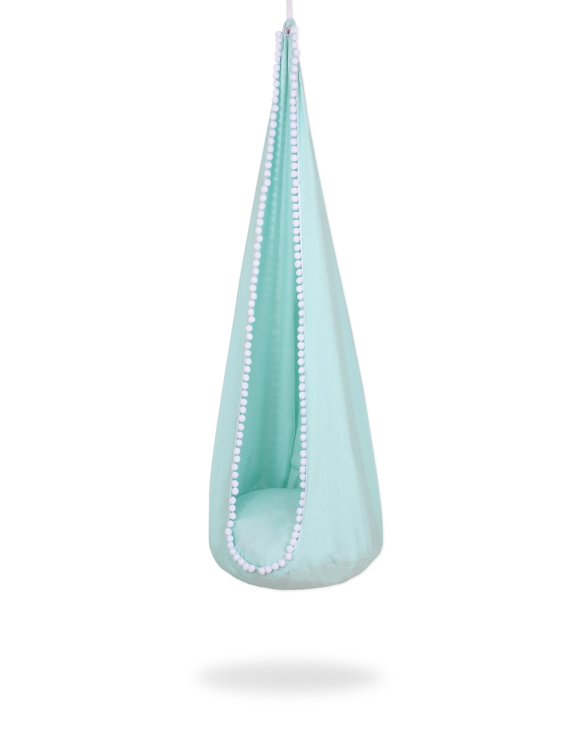 Hanging swing hammock cocoon - mint