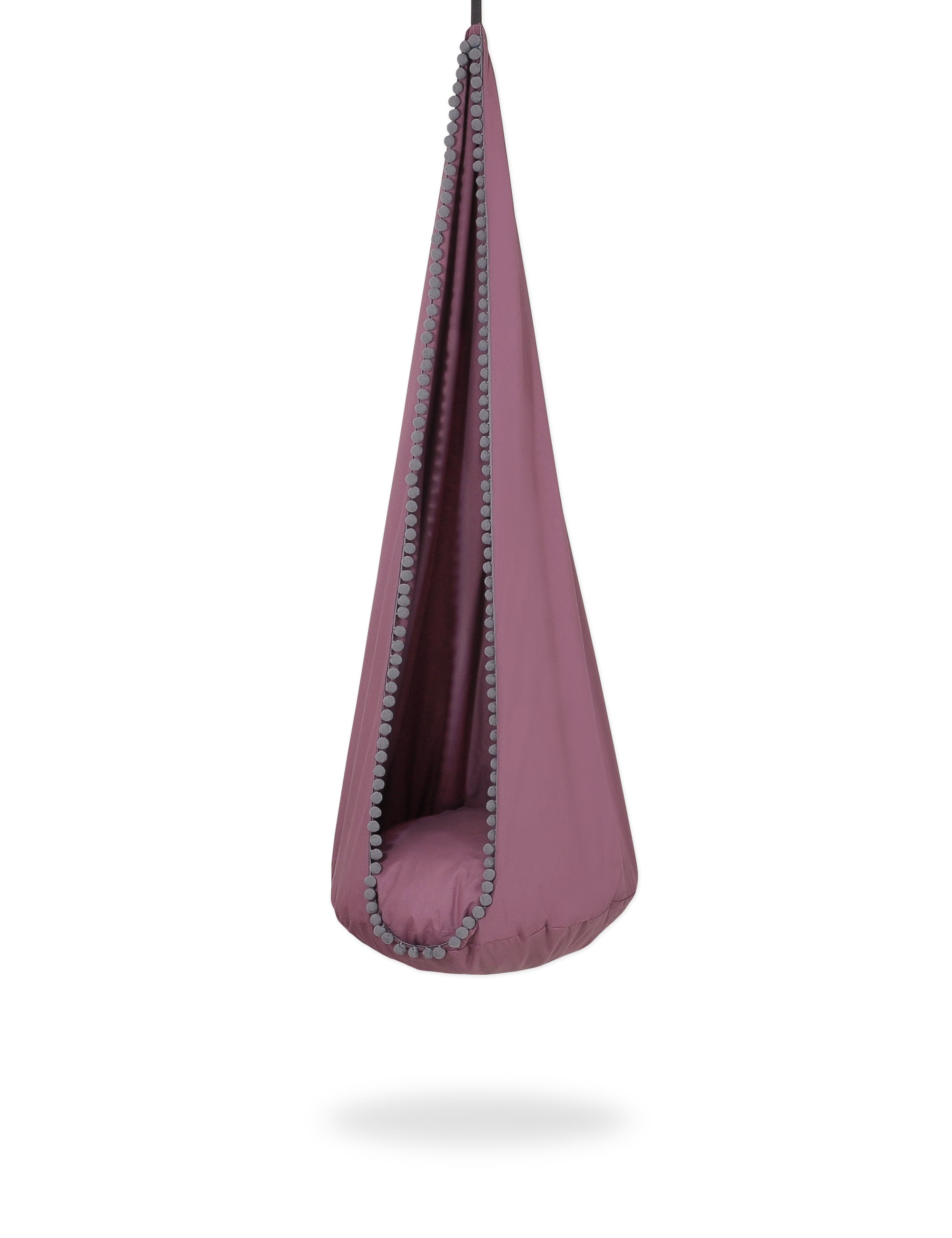 Hanging swing hammock cocoon - pastel violet