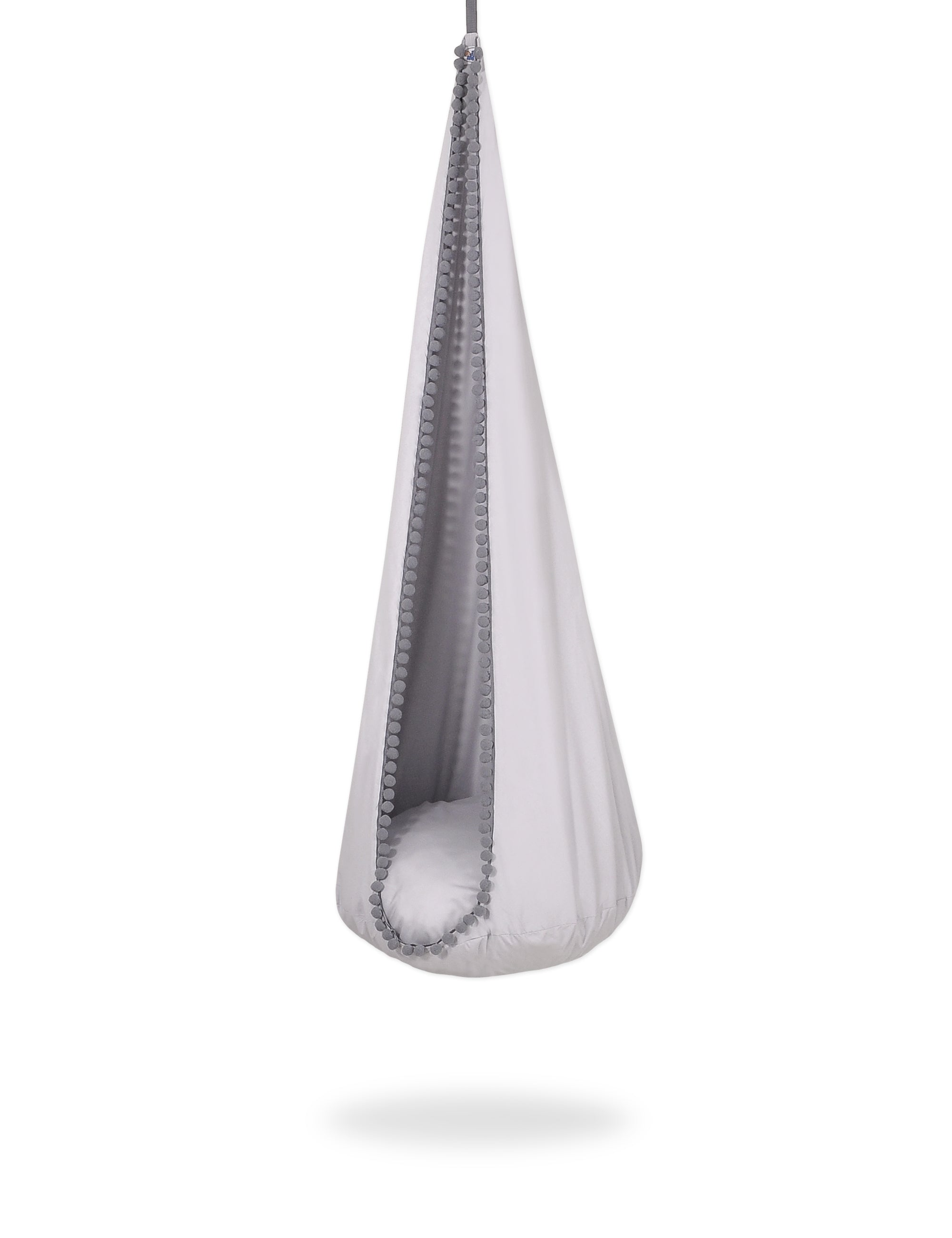 Hanging swing hammock cocoon - gray